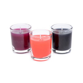 Master Series Flame Drippers Candle Set Designed for Wax Play 3 pack