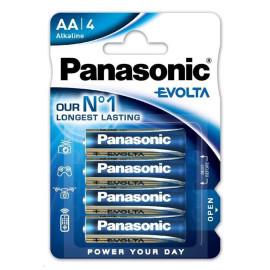Panasonic Evolta Alkaline Batteries AA 4 pack