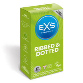 EXS Ribbed & Dotted 12 pack