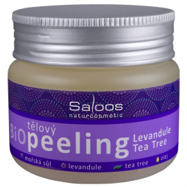 Saloos Bio Body Peeling Lavender-Tea Tree 140ml