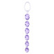 California Exotics Swirl Pleasure Beads Purple