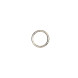 Rimba Solid Metal Cockring 8mm Thick 7371 50mm