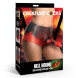 Creature Cocks Hell Hound Silicone Strap-On Red