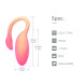 Magic Motion Flamingo Max Vibrating Bullet Orange