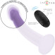 Intense Eddie Vibrator with Suction Cup & Remote Control Purple